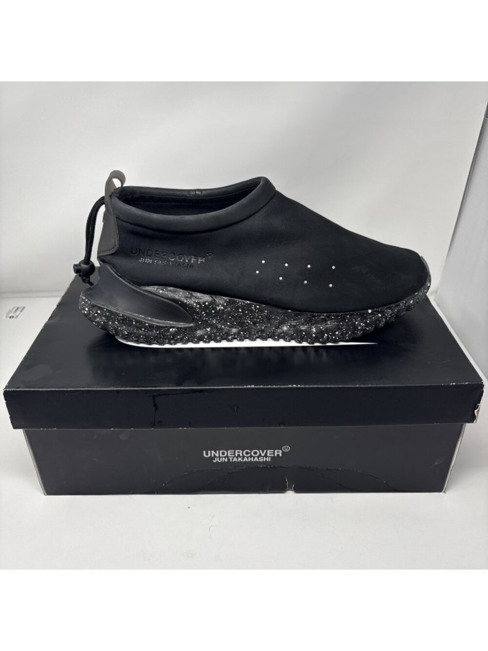 Nike MOC FLOW x UNDERCOVER Jun Takahashi Black Slip On Size 15 DV5593-002